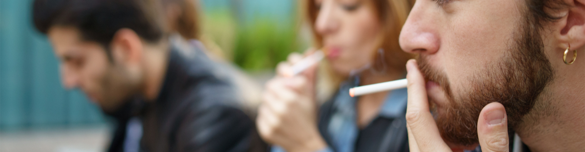 people smoking cigarettes